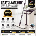 EasyClean 360 Mop & Dual-Bucket Cleaning System