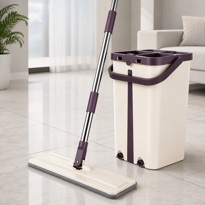 EasyClean 360 Mop & Dual-Bucket Cleaning System